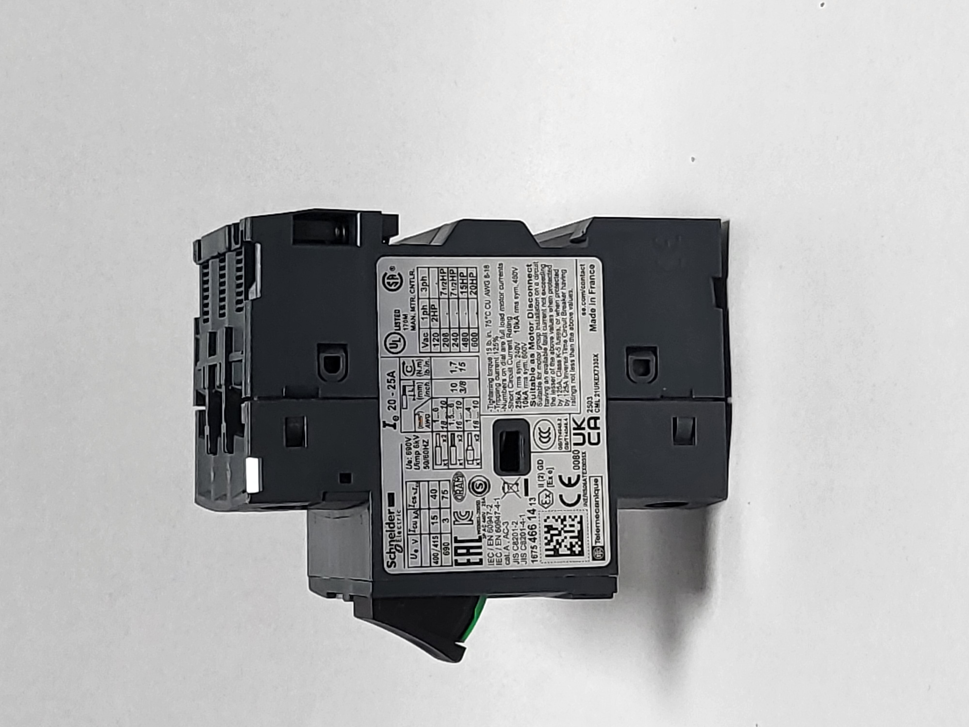 DTE Motorschutzschalter 20-25A GV2ME22