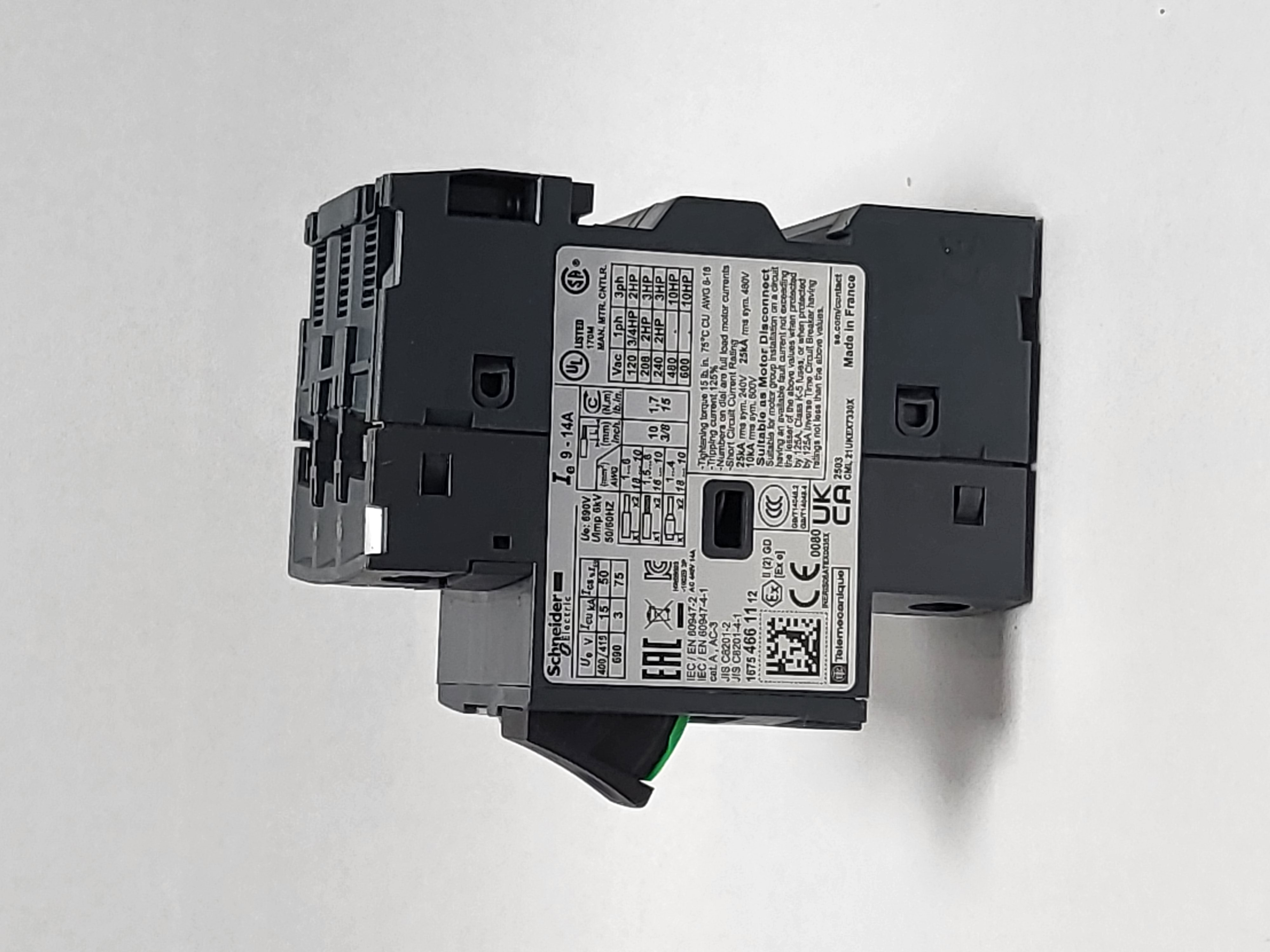 DTE Motorschutzschalter 9-14A GV2ME16