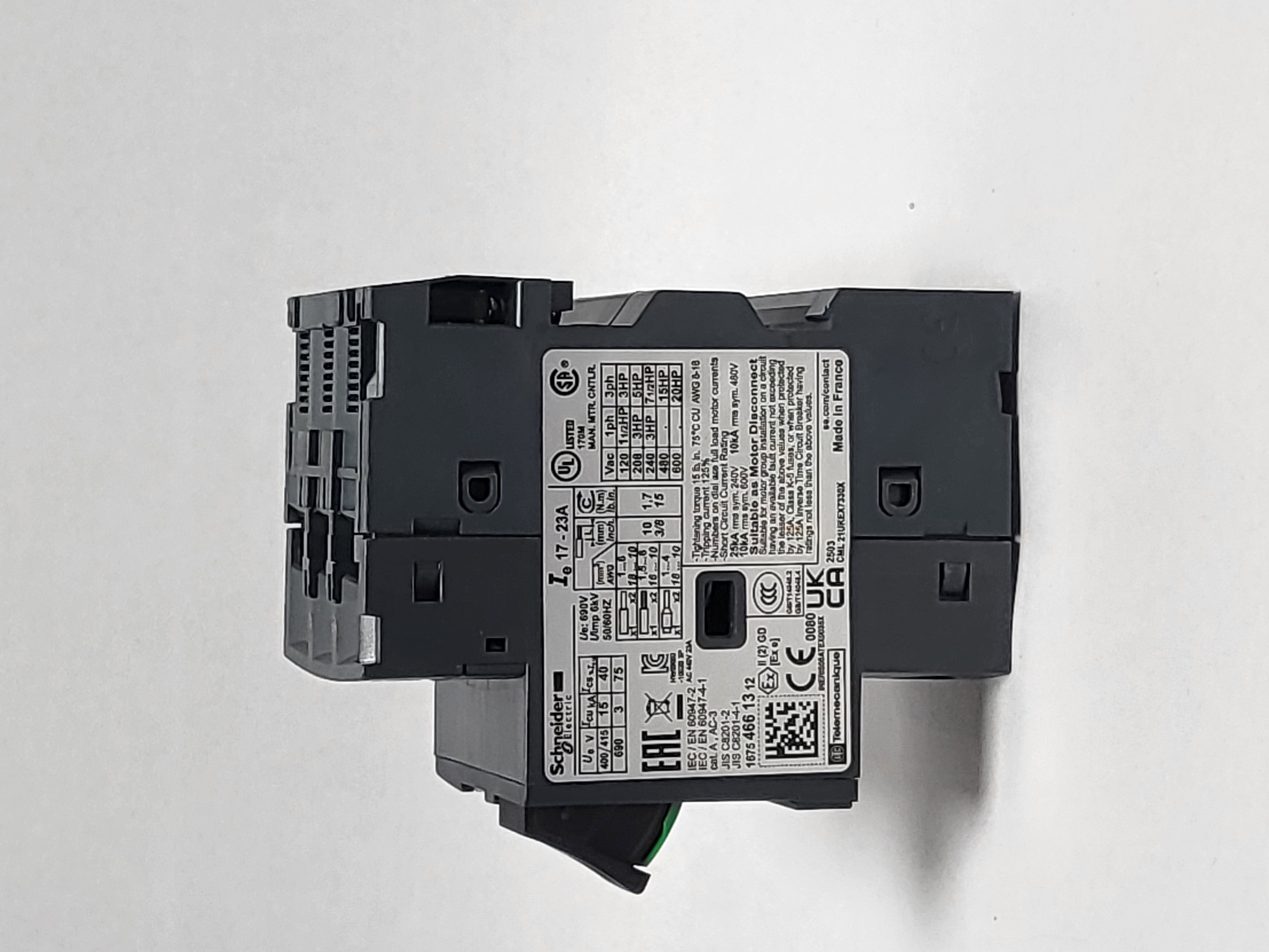 DTE Motorschutzschalter 17-23A GV2ME21